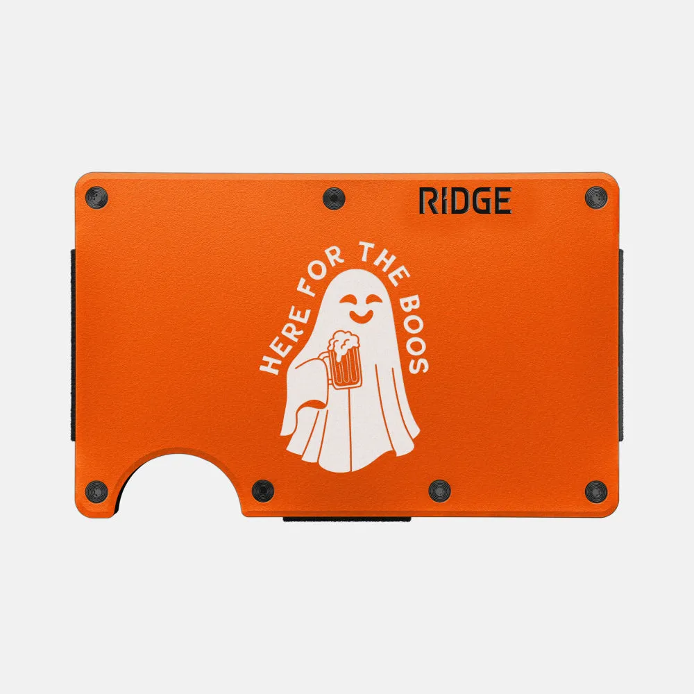 Ridge Wallet - Haunted Hops - Basecamp Orange sold by The Ridge