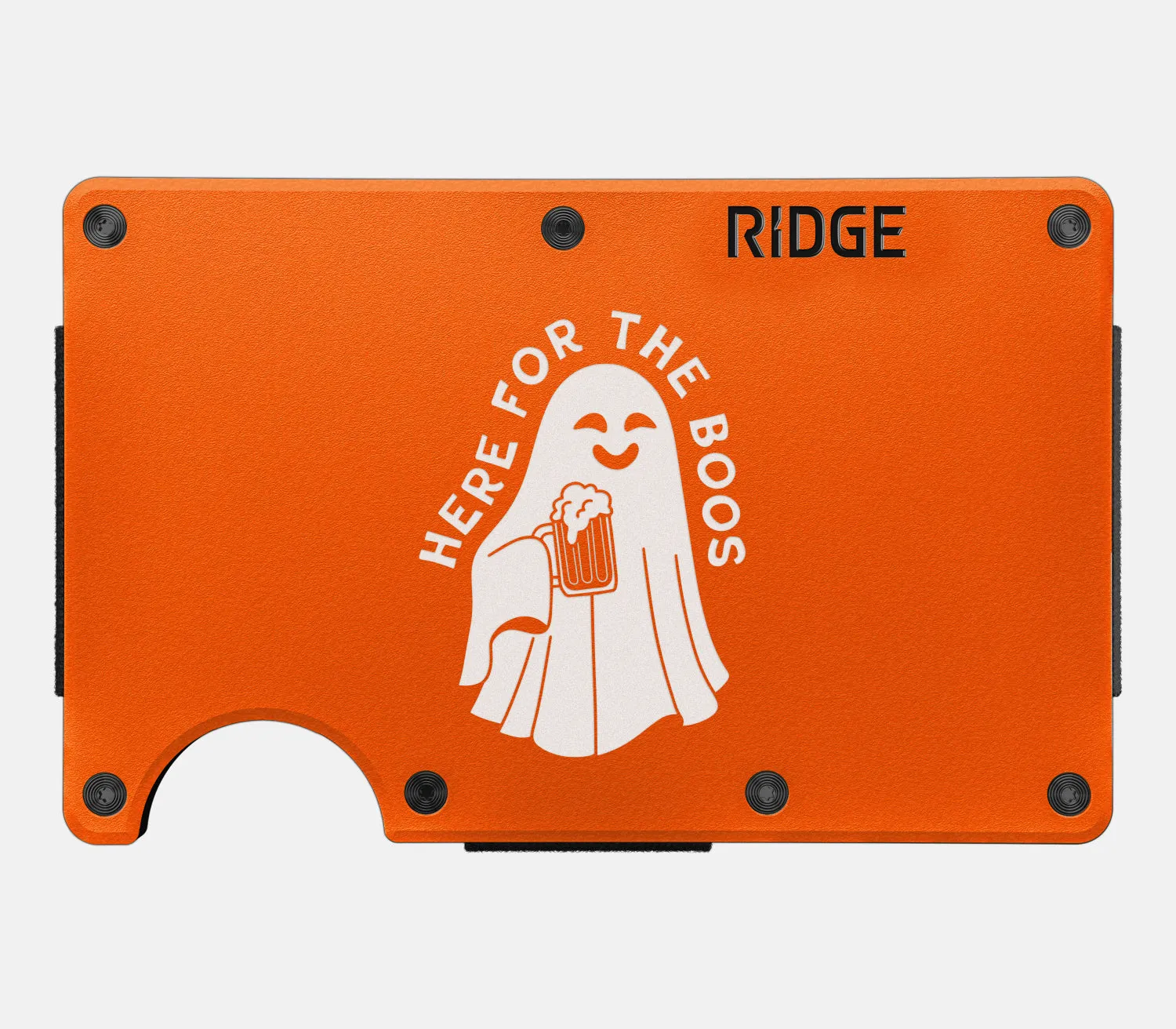 Ridge Wallet - Haunted Hops - Basecamp Orange sold by The Ridge product image thumbnail 2