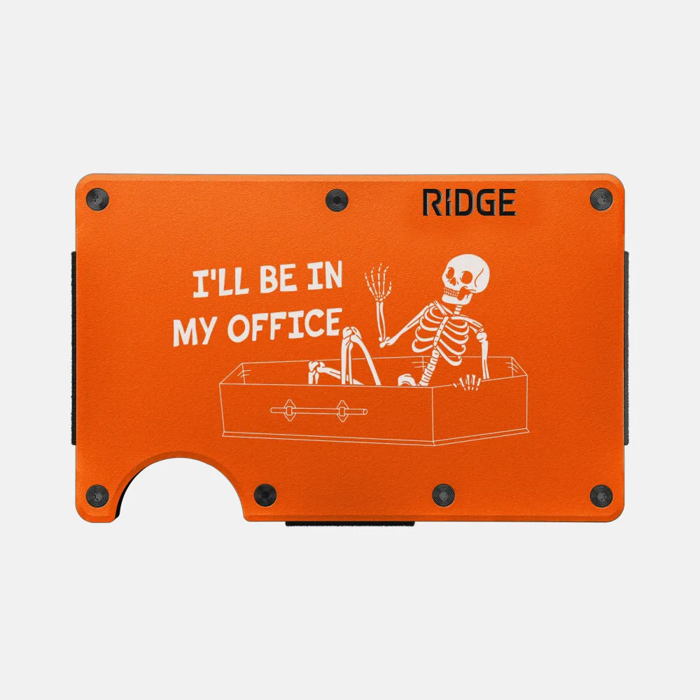 Ridge Wallet - Graveyard Shift - Basecamp Orange sold by The Ridge