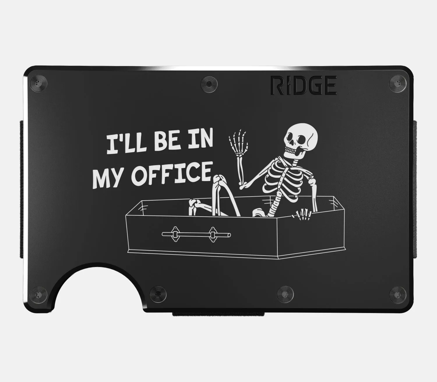 Ridge Wallet - Graveyard Shift - Royal Black sold by The Ridge product image thumbnail 2