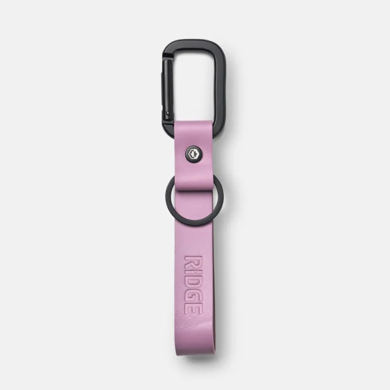 Everyday Keychain - Lilac Leather sold by The Ridge