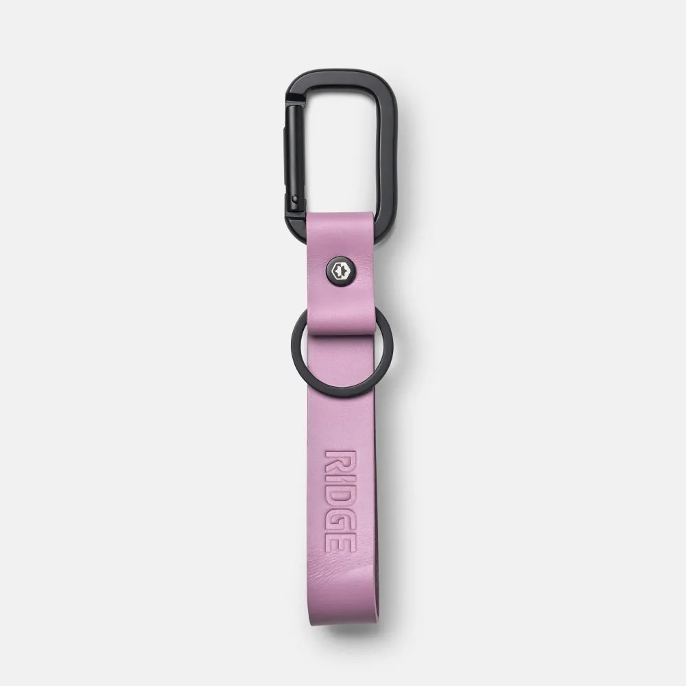 Ridge Keychain - Lilac Leather sold by The Ridge