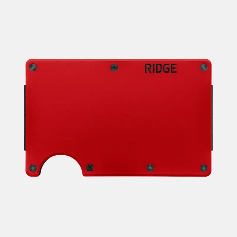 Ridge Wallet - Rodeo Red sold by The Ridge