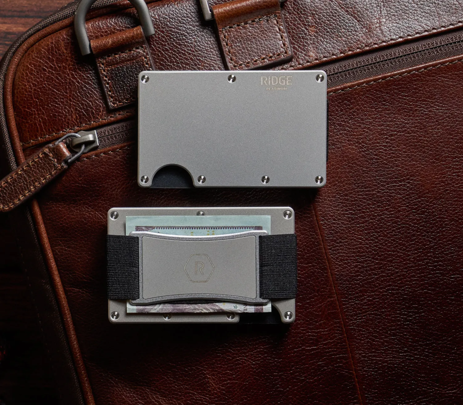 Ridge Wallet - Platinum sold by The Ridge product image thumbnail 5