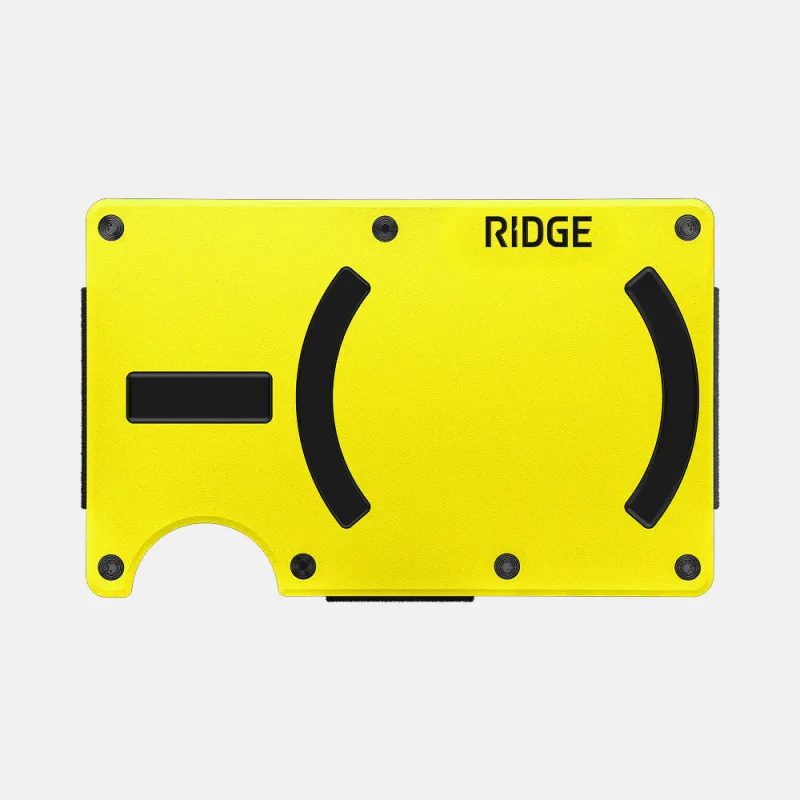 Ridge Wallet for MagSafe - Hyper Lime sold by The Ridge