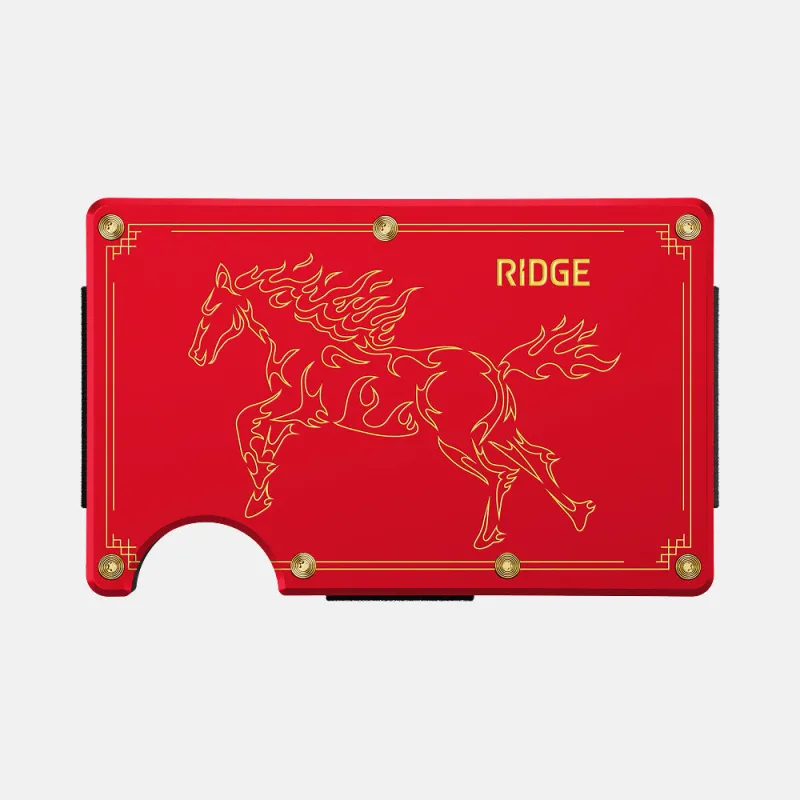 Ridge Wallet - Year of the Fire Horse sold by The Ridge