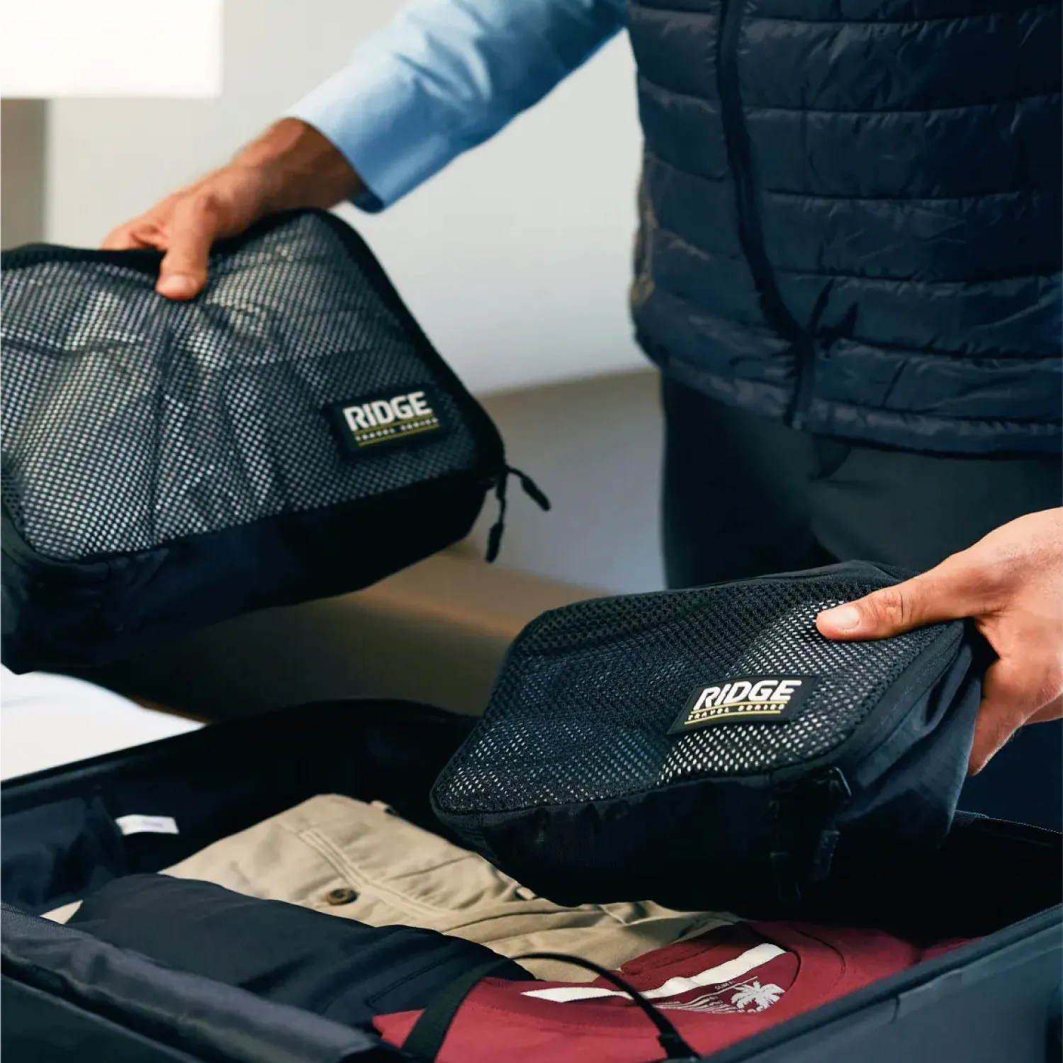 Packing Cubes - Black sold by The Ridge product image thumbnail 2