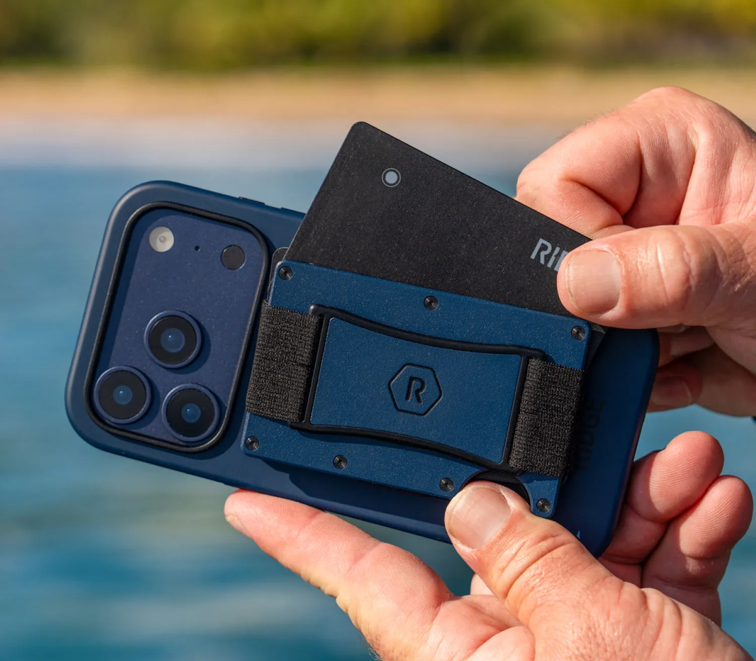 Ridge Wallet for MagSafe - Dark Harbor sold by The Ridge product image thumbnail 5