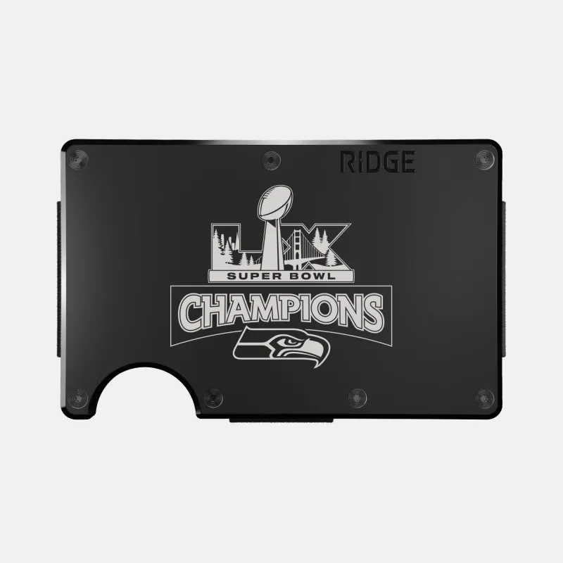 Ridge Wallet - Super Bowl LX Champions - Seattle Seahawks made by The Ridge