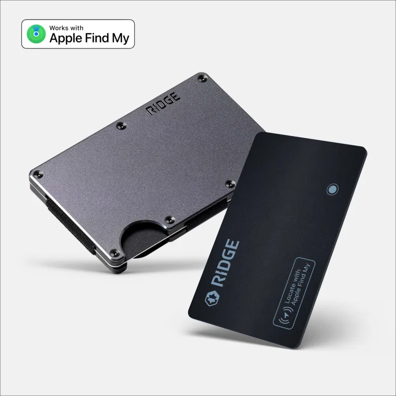 Wallet + Tracker Card made by The Ridge