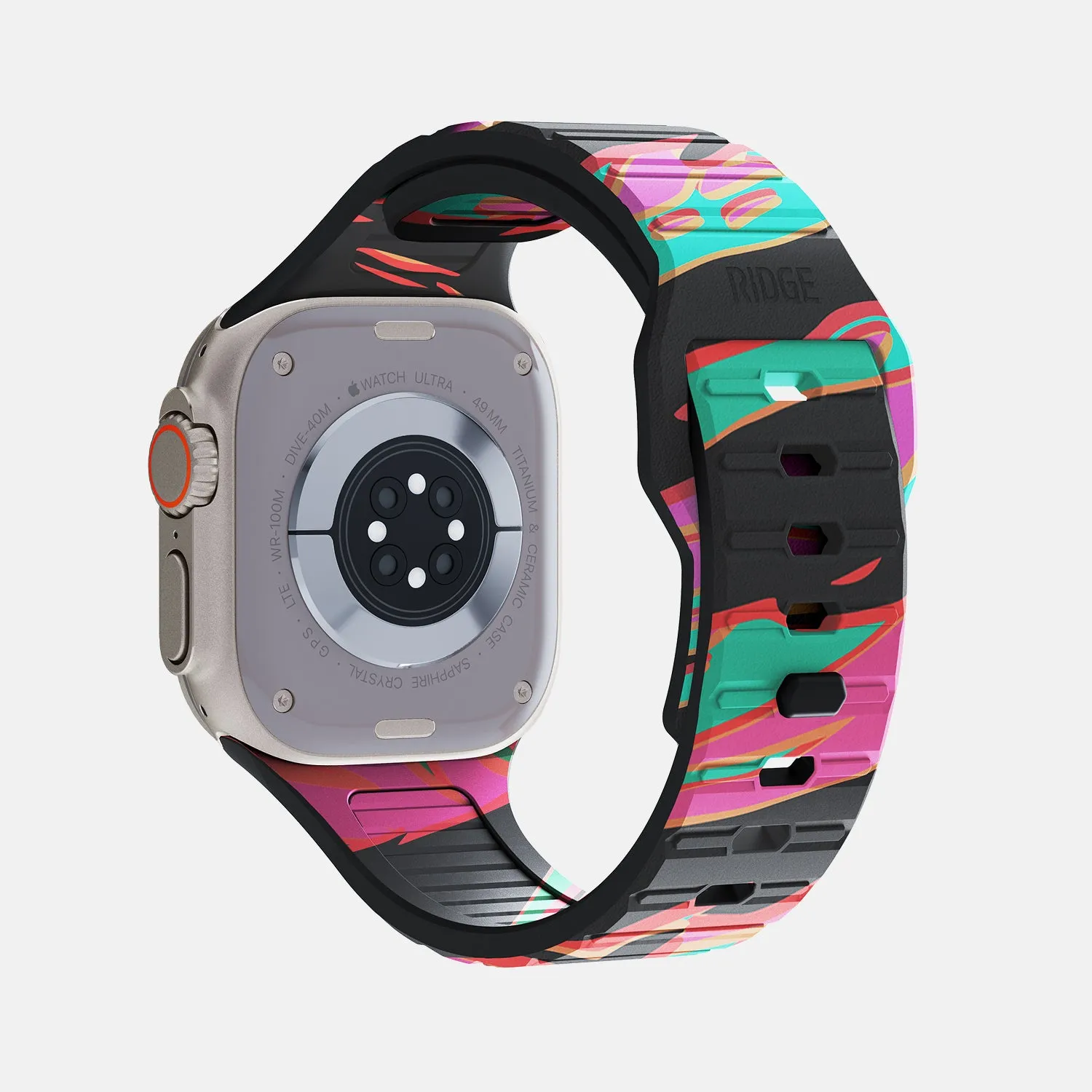 Everyday Watch Strap - Neon Tiger - Ultra/46mm sold by The Ridge product image thumbnail 2