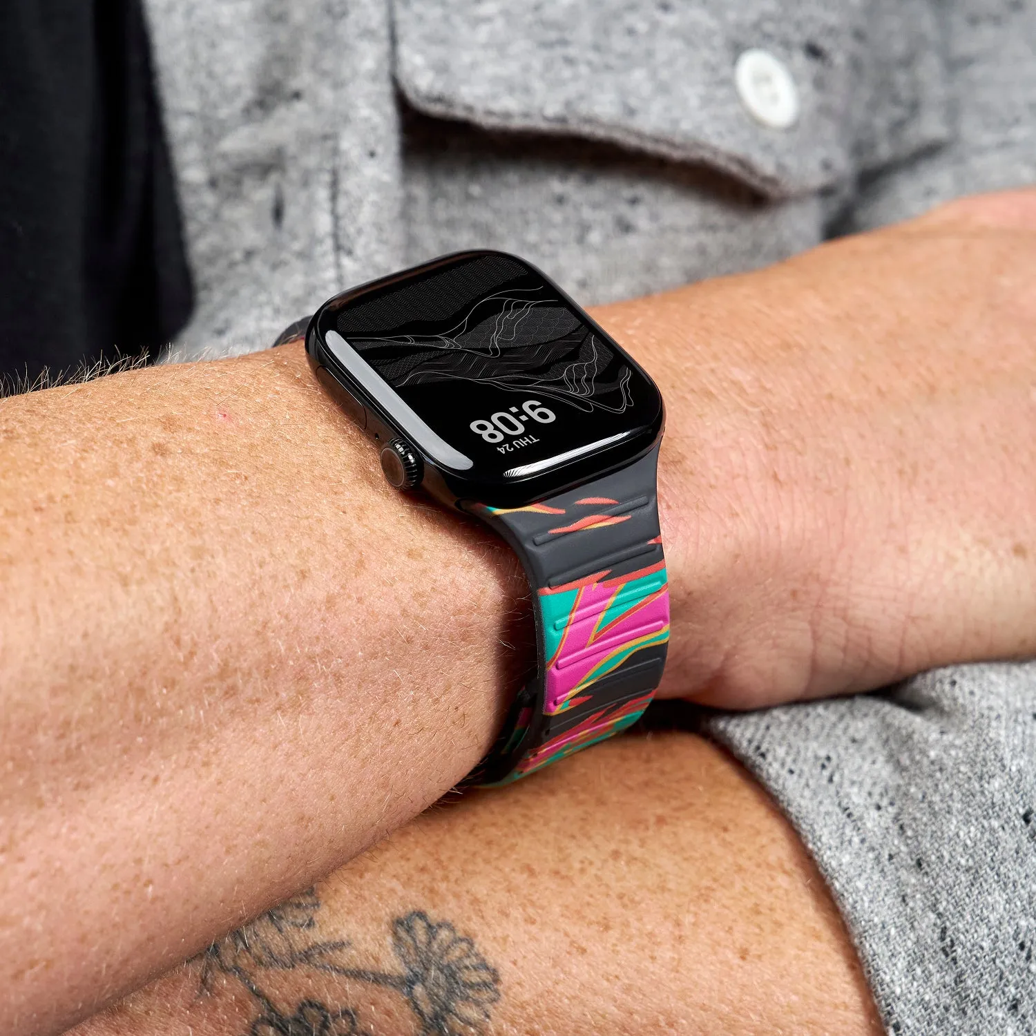 Everyday Watch Strap - Neon Tiger - Ultra/46mm sold by The Ridge product image thumbnail 5