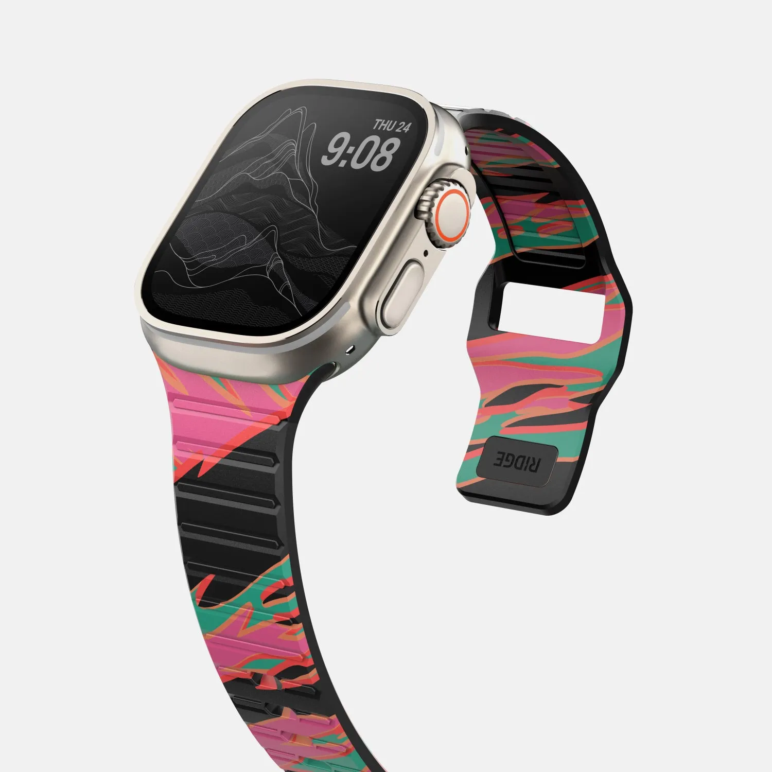 Everyday Watch Strap - Neon Tiger - Ultra/46mm sold by The Ridge product image thumbnail 3