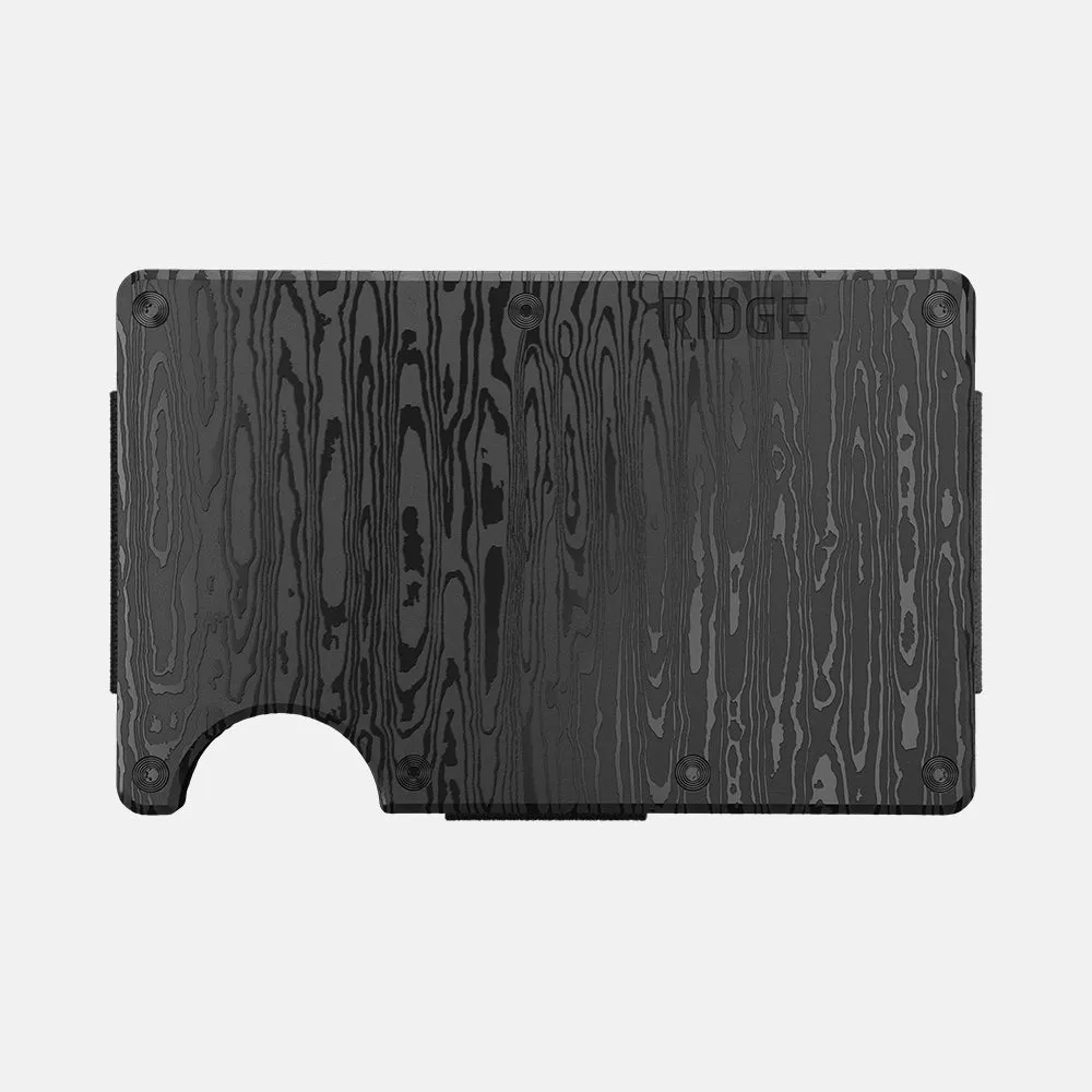 Ridge Wallet - Black Damascus sold by The Ridge