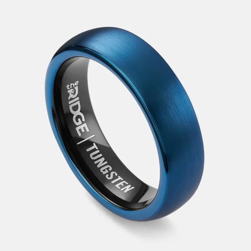 Ridge 6mm Rounded Ring Set - Alpine Navy sold by The Ridge