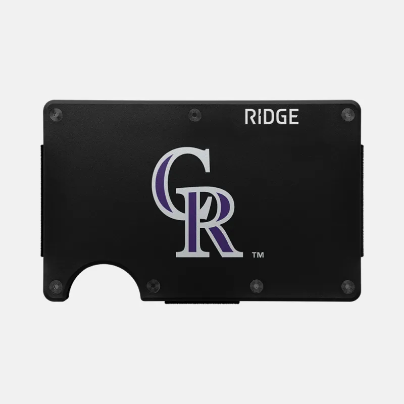 Ridge Wallet - Colorado Rockies sold by The Ridge