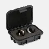 Ridge 6mm Hammered Ring Set - Gunmetal sold by The Ridge