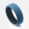 Ridge 8mm Silicone Ring Set - Alpine Navy sold by The Ridge