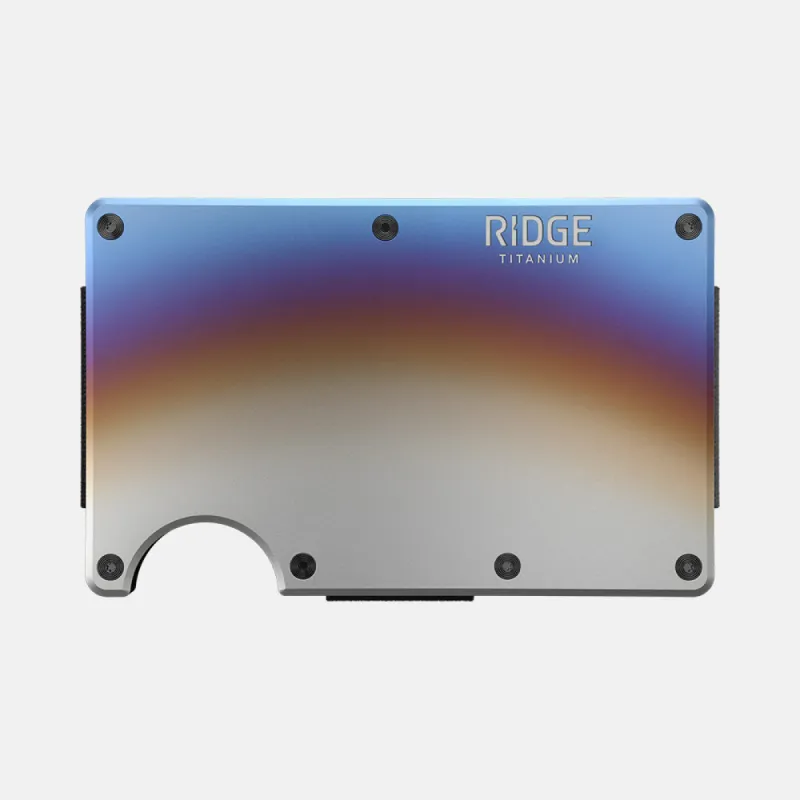 Ridge Wallet - Burnt Titanium sold by The Ridge