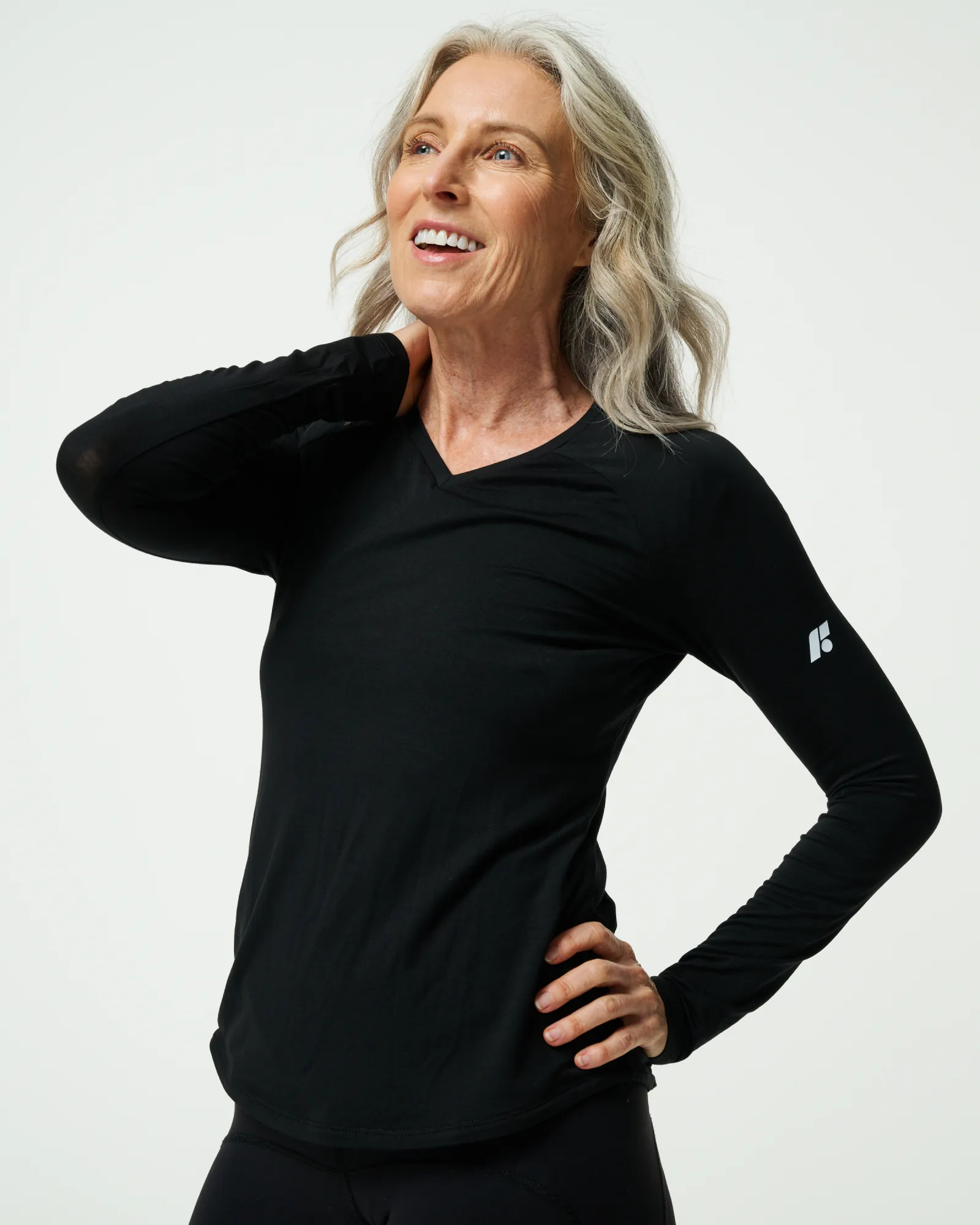 Core V-Neck Long Sleeve sold by Forme.Science product image thumbnail 5