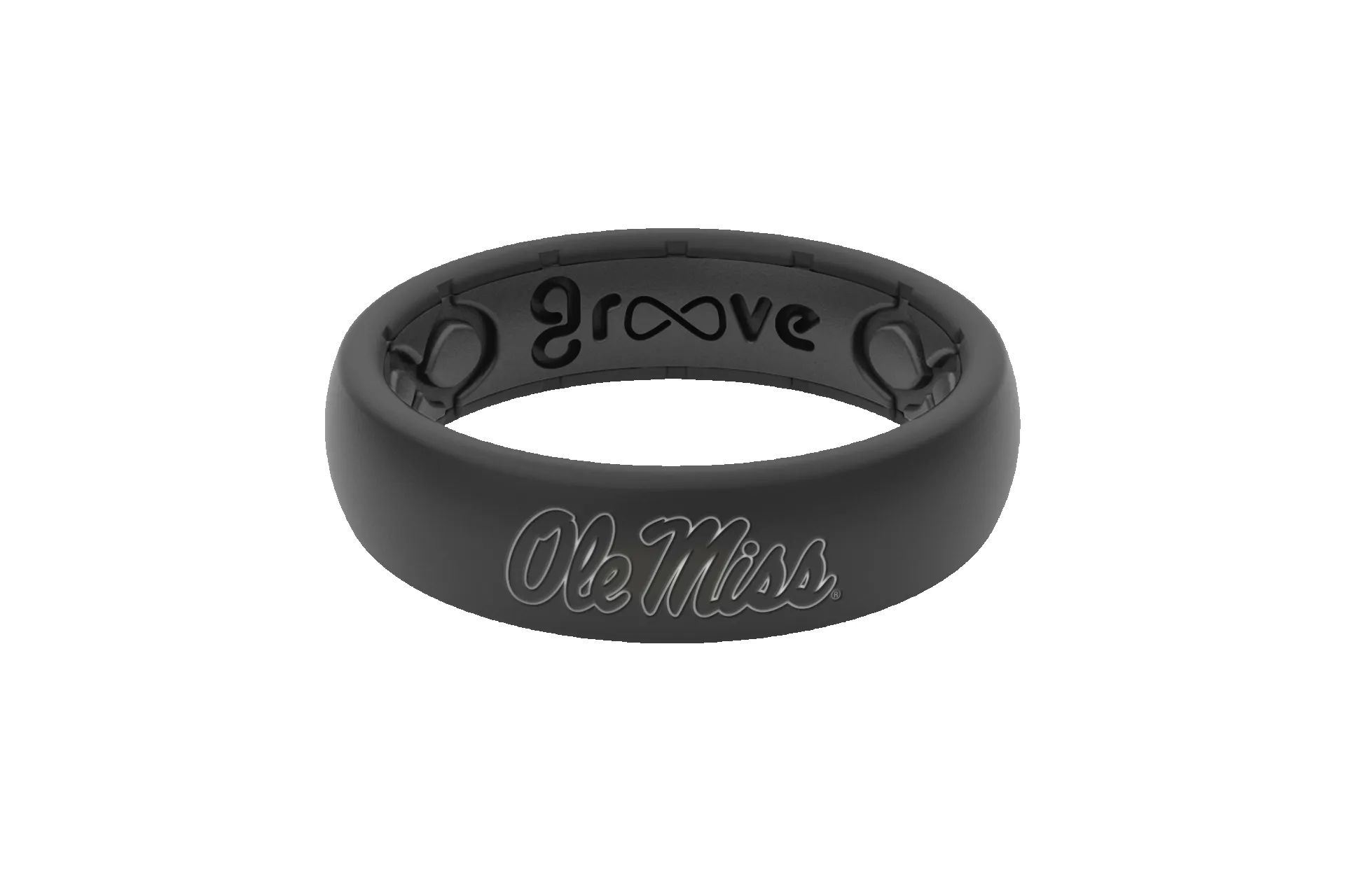 ***DISCONTINUED***College Ole Miss Thin Ring***DISCONTINUED*** sold by Groove Life
