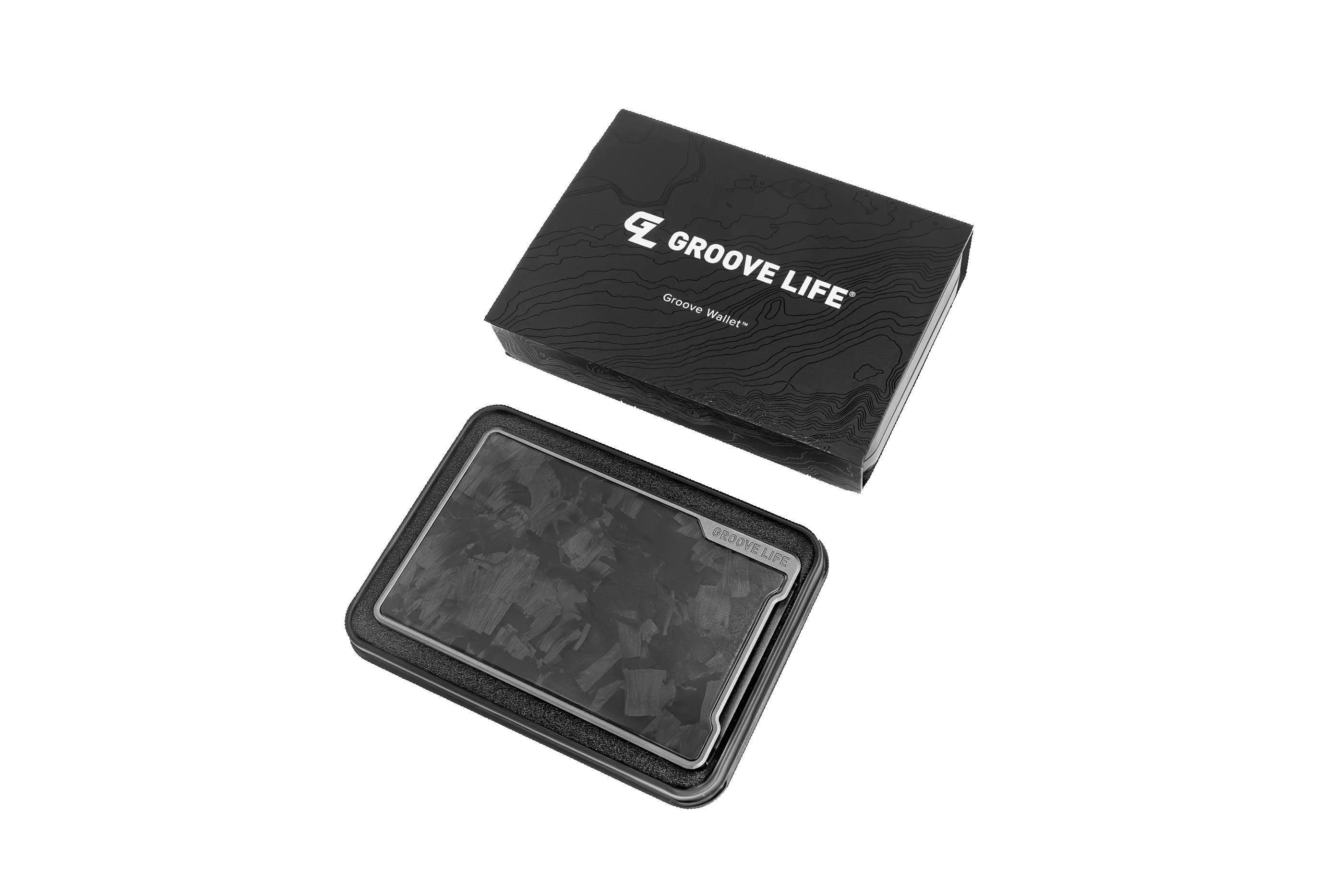 ***DISCONTINUED***Groove Wallet® Forged Carbon - Gun Metal***DISCONTINUED*** sold by Groove Life product image thumbnail 3