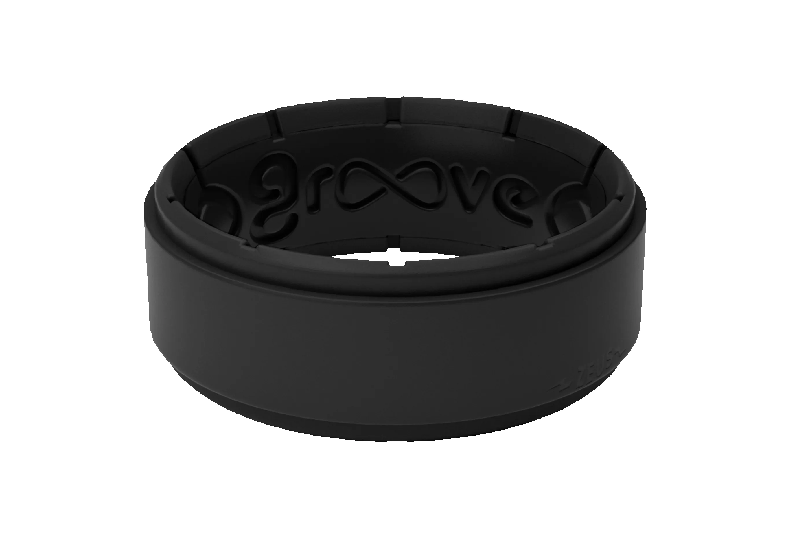 ***DISCONTINUED***Zeus Step Midnight Black Ring***DISCONTINUED*** sold by Groove Life