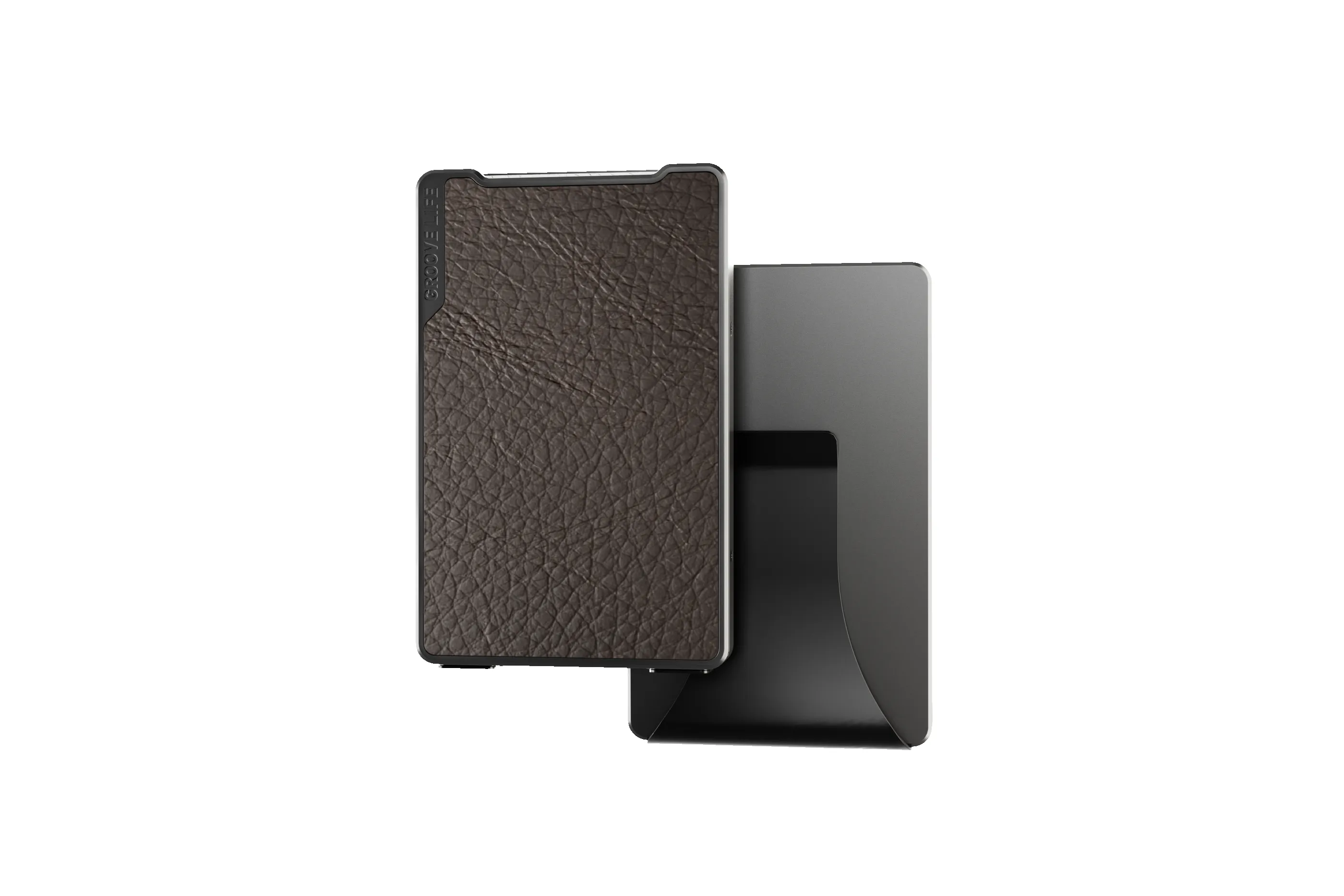 Groove Wallet® Leather - Brown sold by Groove Life
