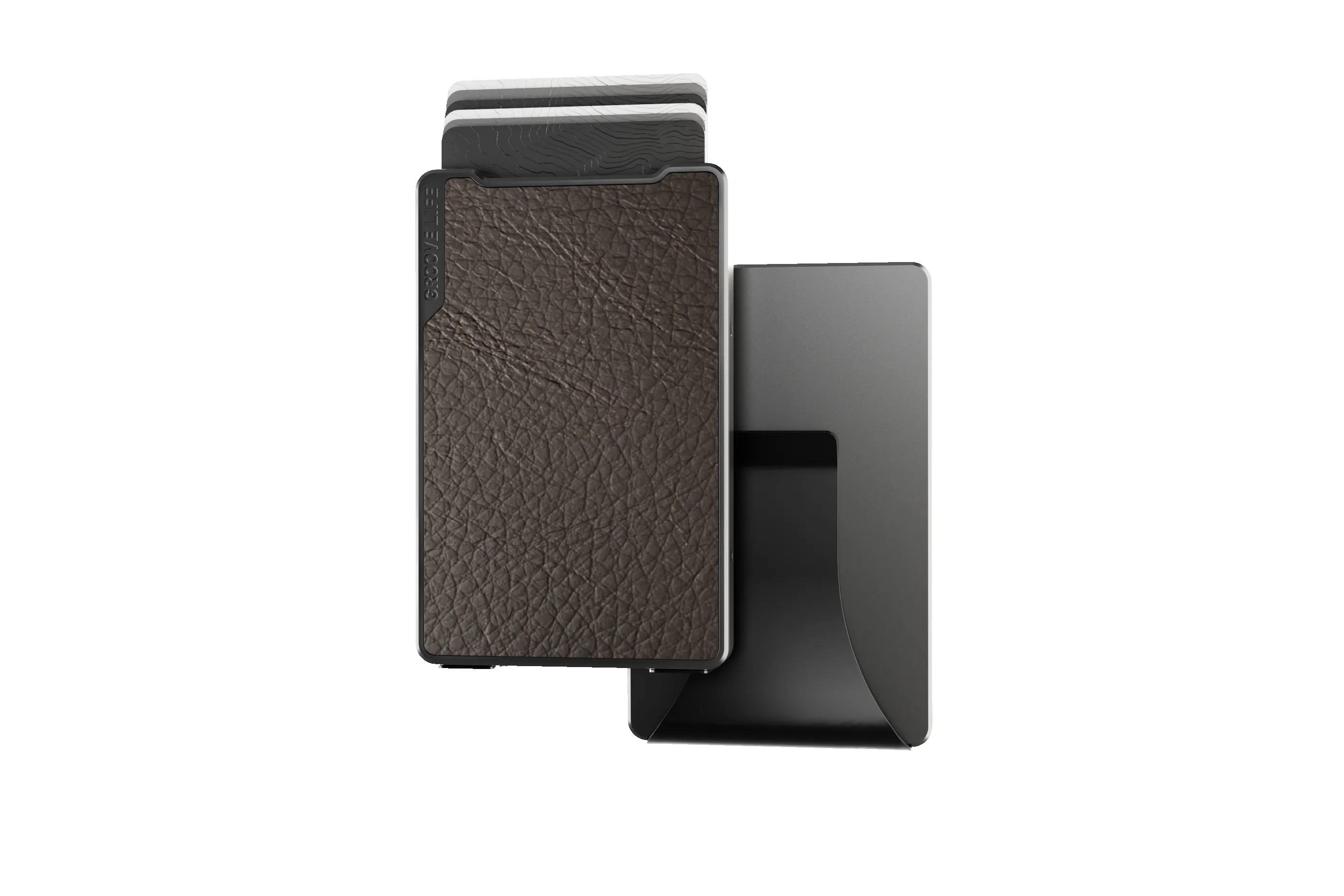 Groove Wallet® Leather - Brown sold by Groove Life product image thumbnail 2