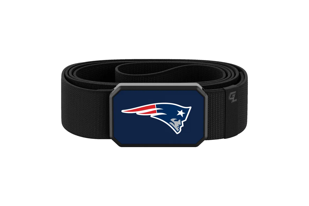 Groove Belt Black - NFL New England Patriots made by Groove Life