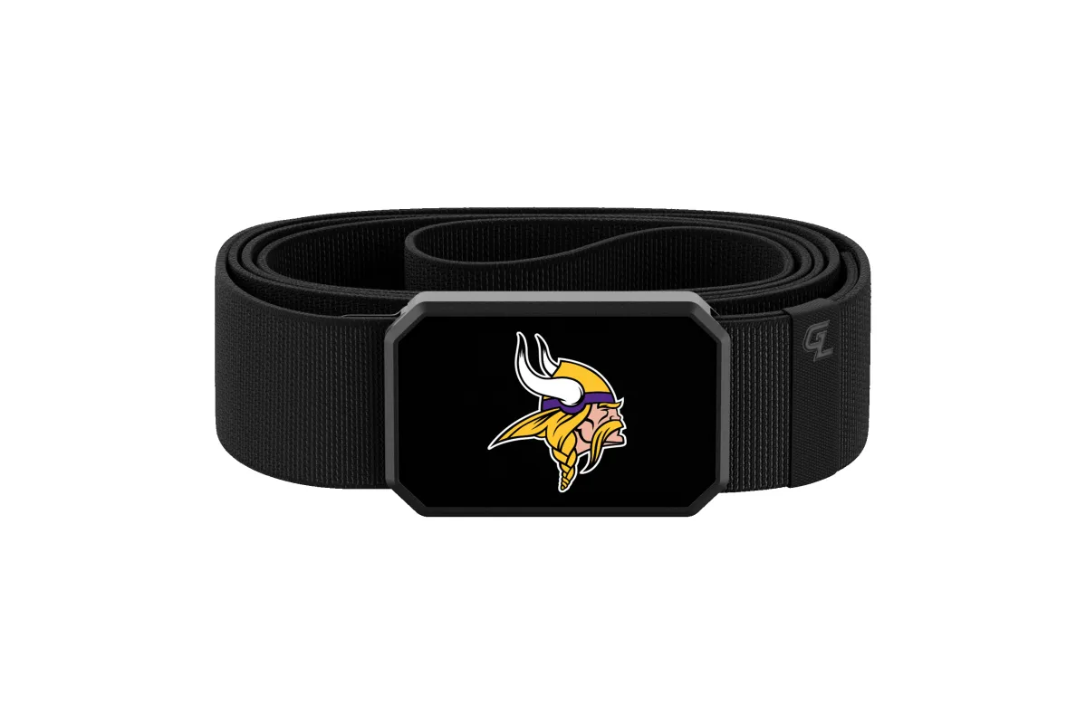 Groove Belt Black - NFL Minnesota Vikings made by Groove Life