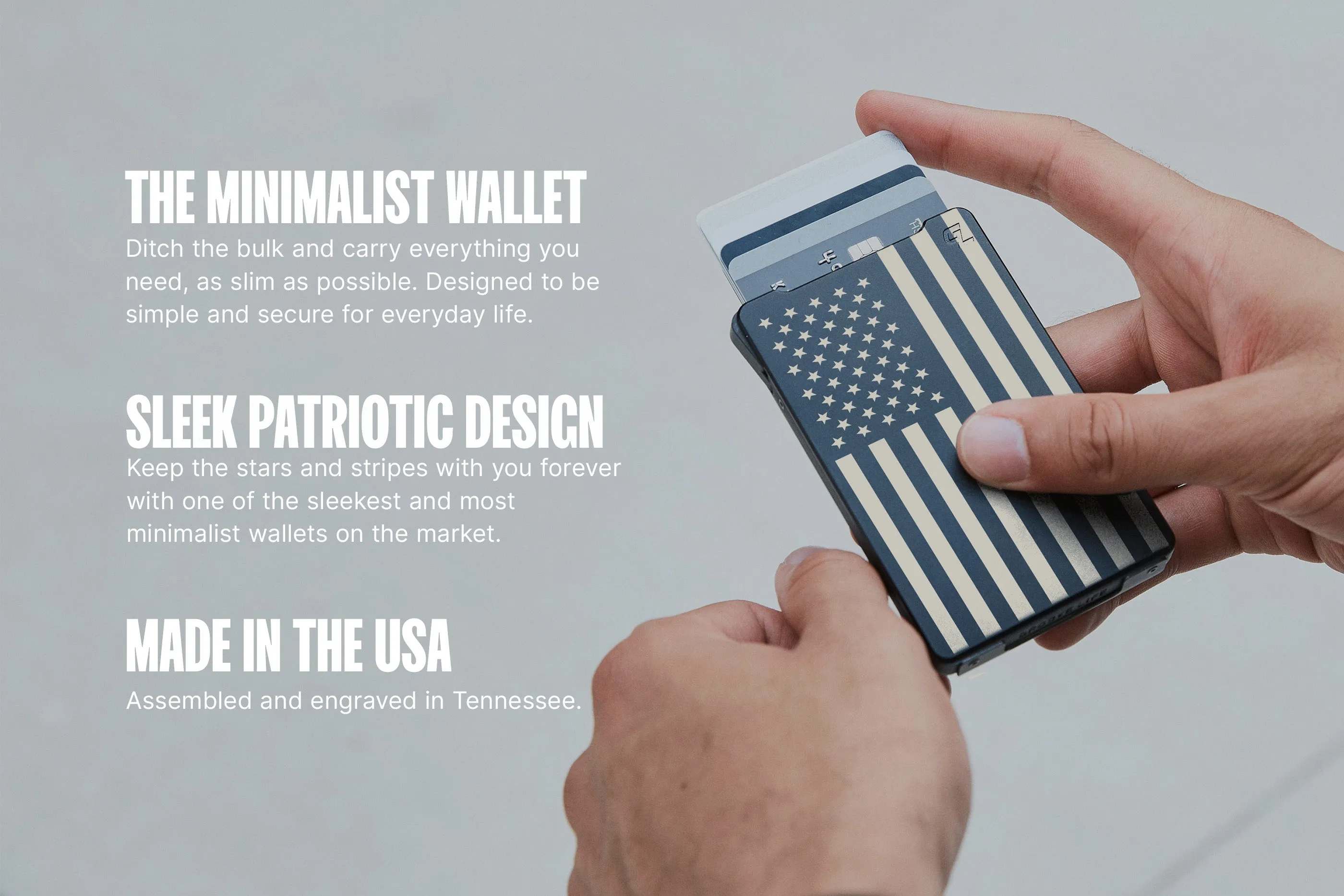 Groove Wallet® Hero - Gun Metal 1.5 sold by Groove Life product image thumbnail 4