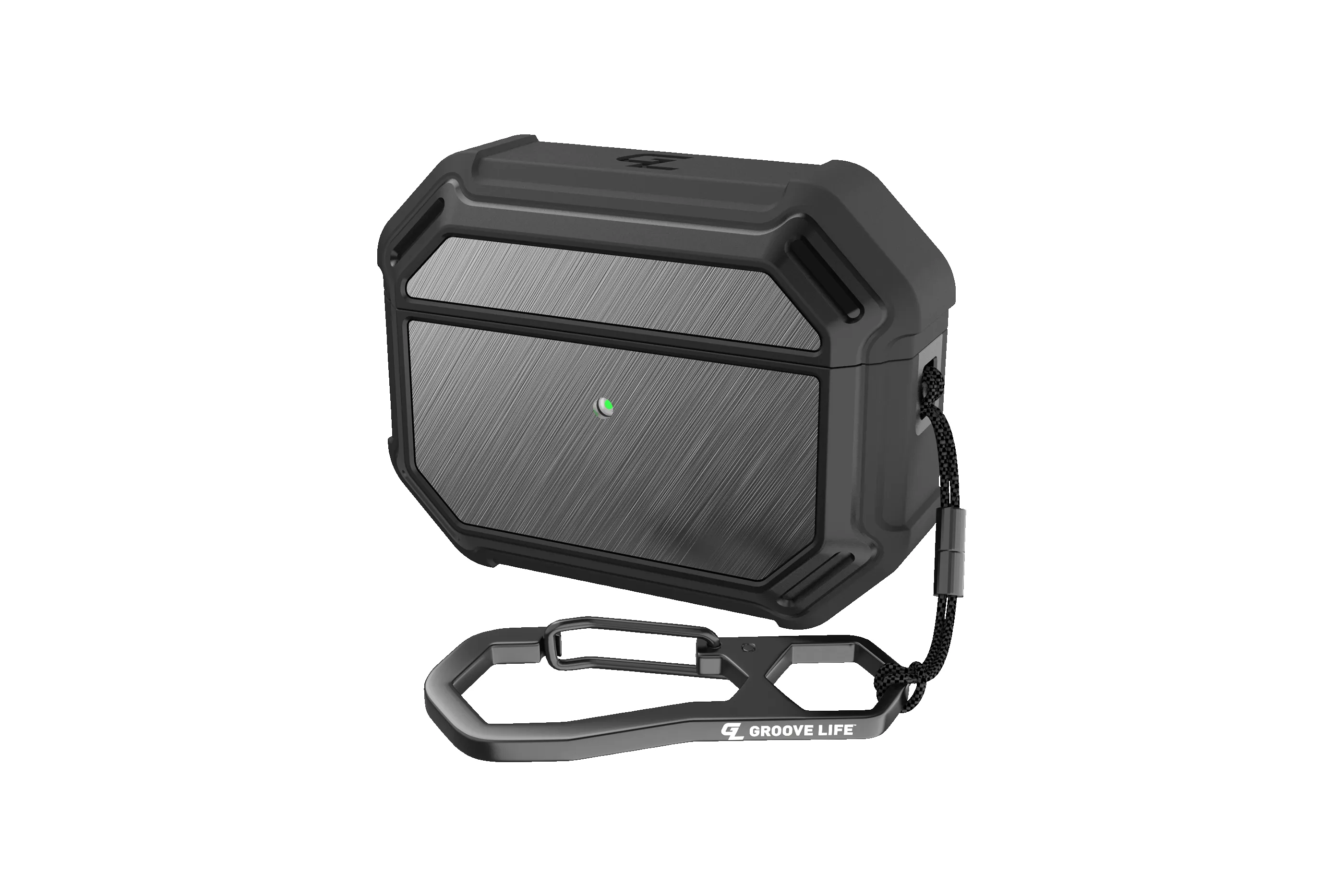Groove Case Black/Gun Metal Aluminum AirPods Pro sold by Groove Life