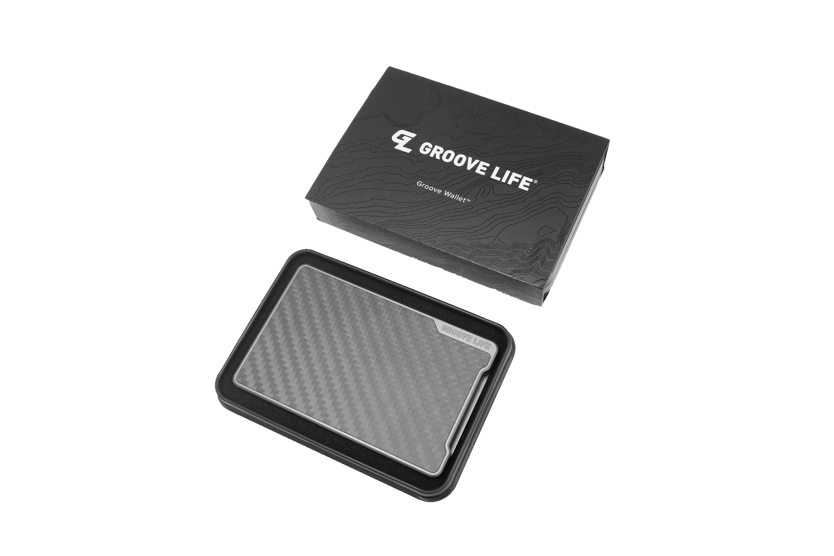 Groove Wallet® Carbon Fiber - Gun Metal sold by Groove Life product image thumbnail 3