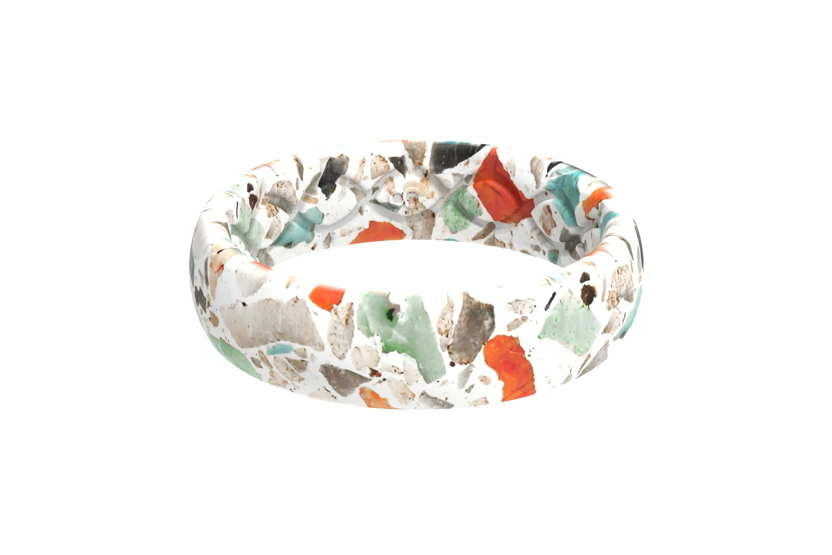 Sea Glass Thin Ring sold by Groove Life