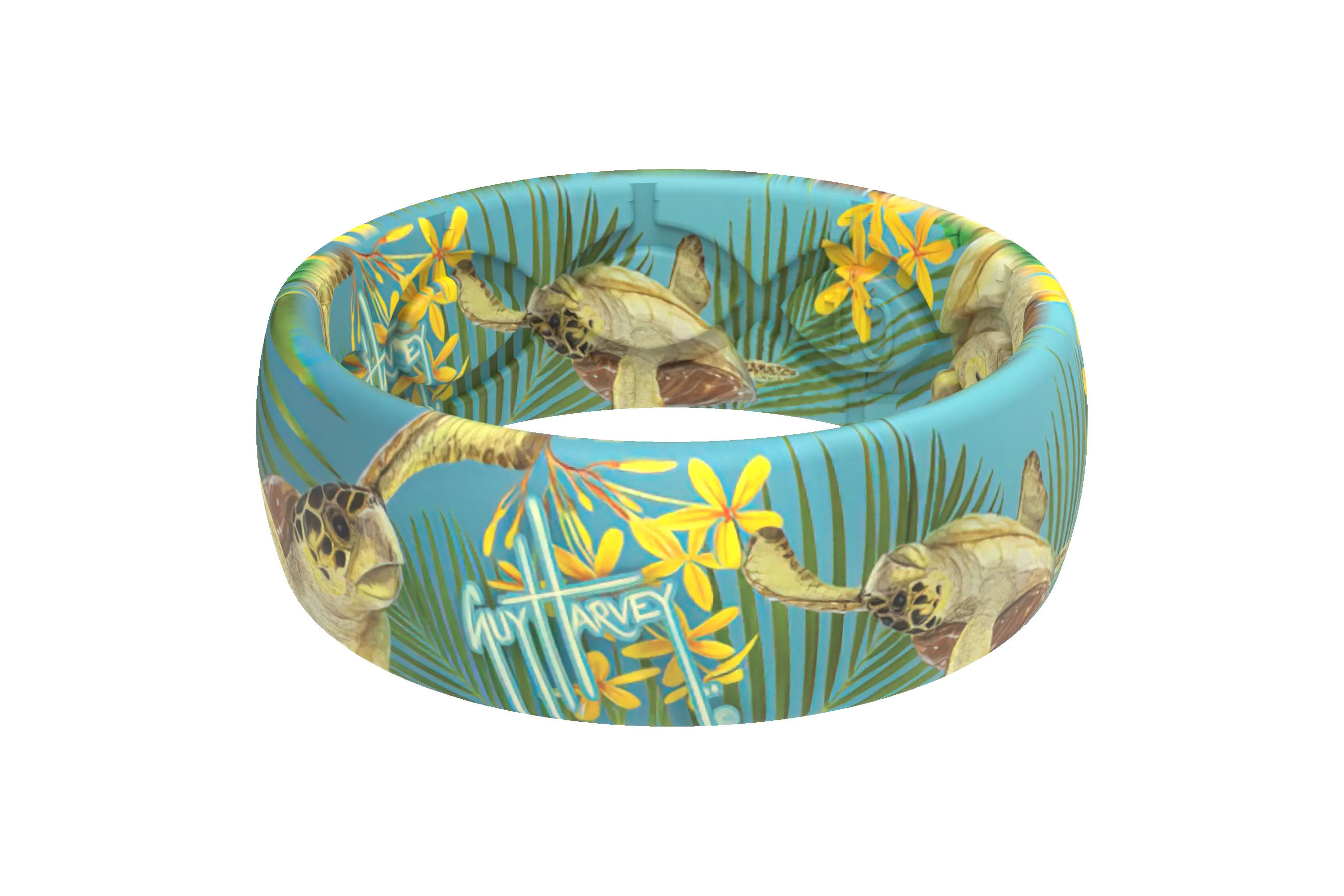 Guy Harvey Tropical Turtle Ring sold by Groove Life product image thumbnail 3