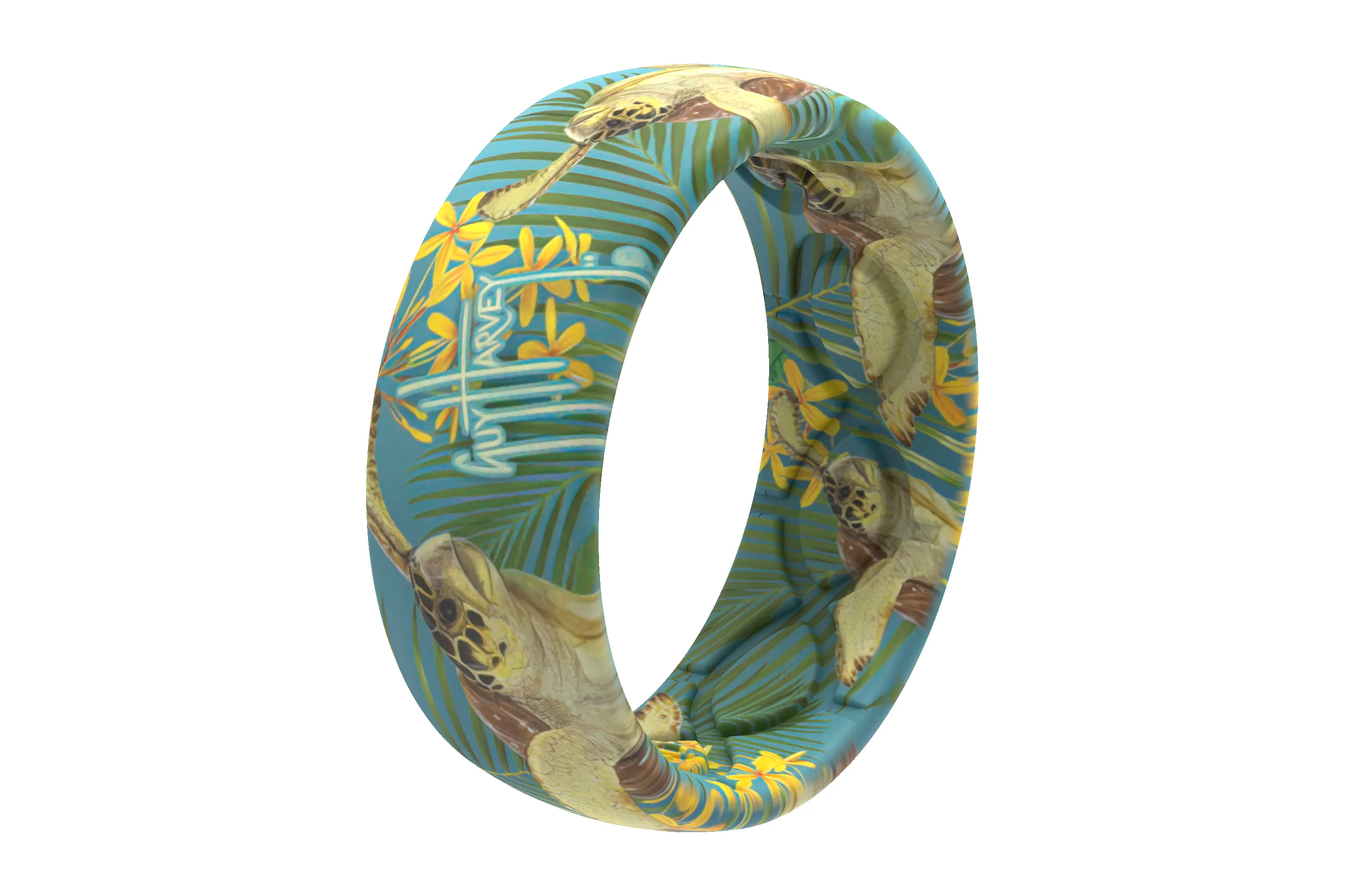 Guy Harvey Tropical Turtle Ring sold by Groove Life product image thumbnail 2