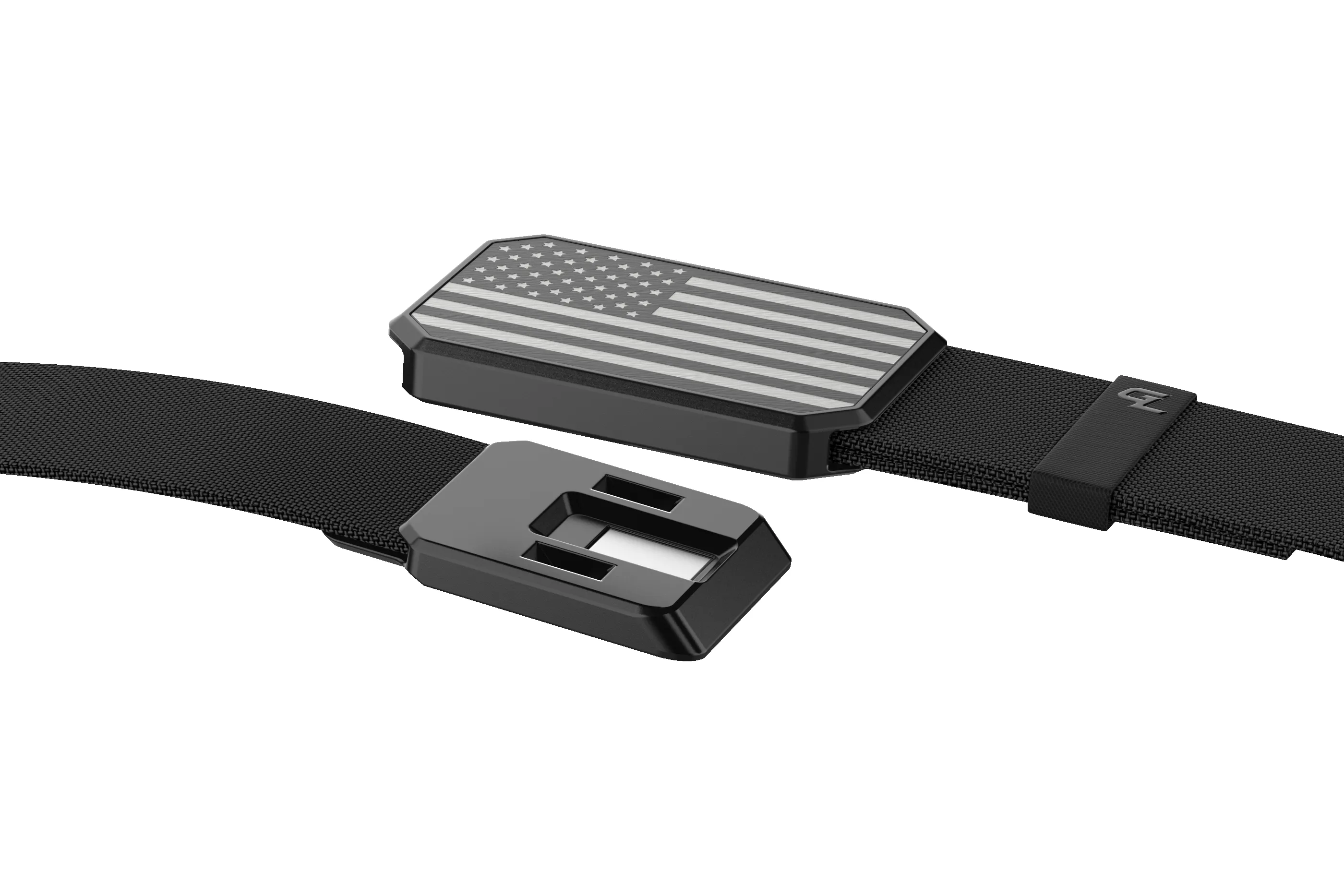 Hero Flag Groove Belt Black/Black sold by Groove Life product image thumbnail 5