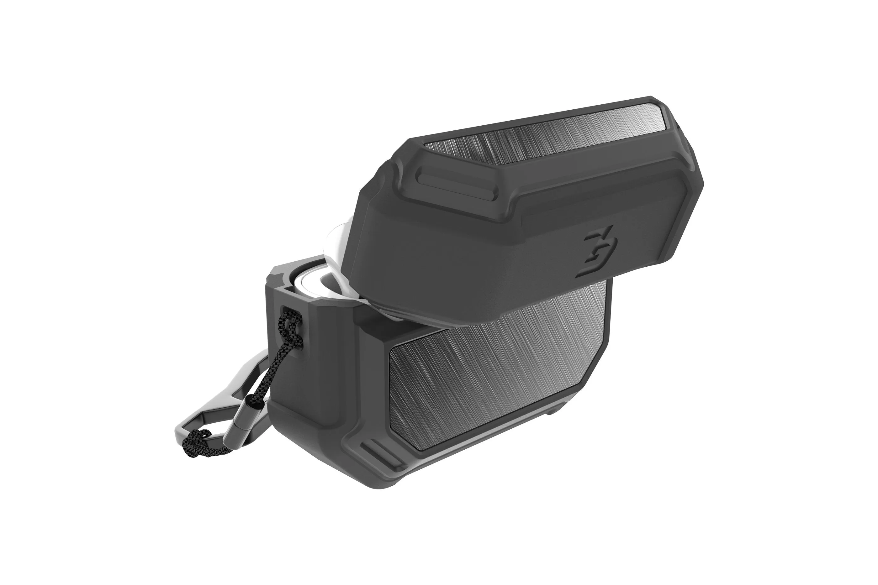 Groove Case Gun Metal/Gun Metal Aluminum for AirPods Pro sold by Groove Life product image thumbnail 4