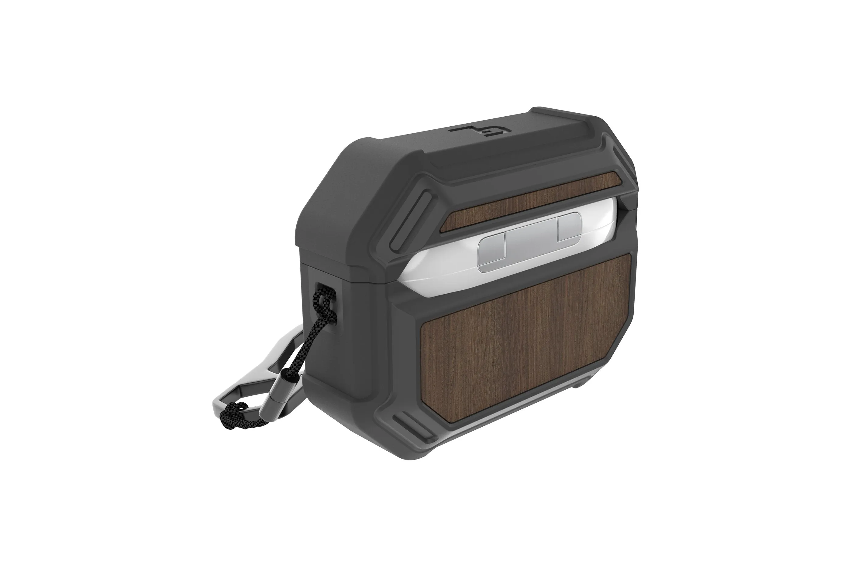 Groove Case Gun Metal/Walnut for AirPods Pro sold by Groove Life product image thumbnail 3