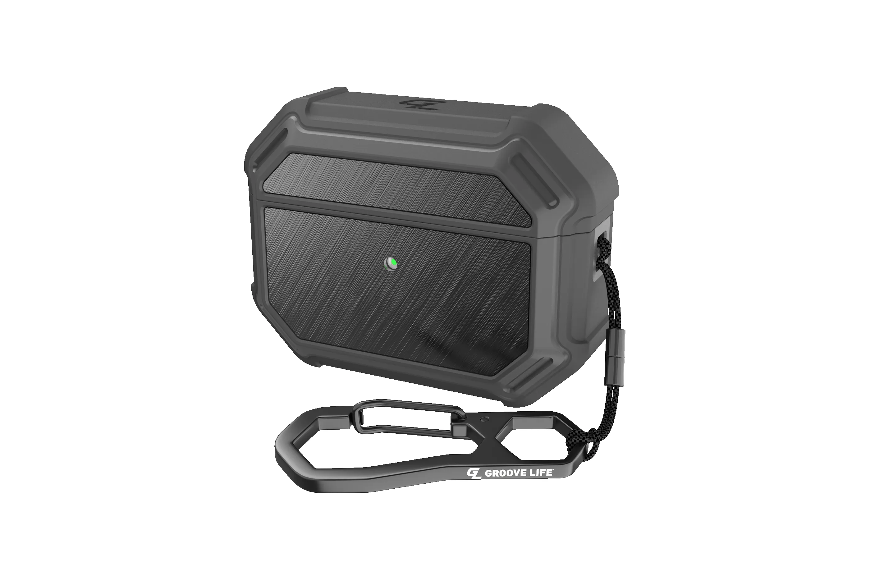 Groove Case Gun Metal/Black Aluminum for AirPods Pro sold by Groove Life