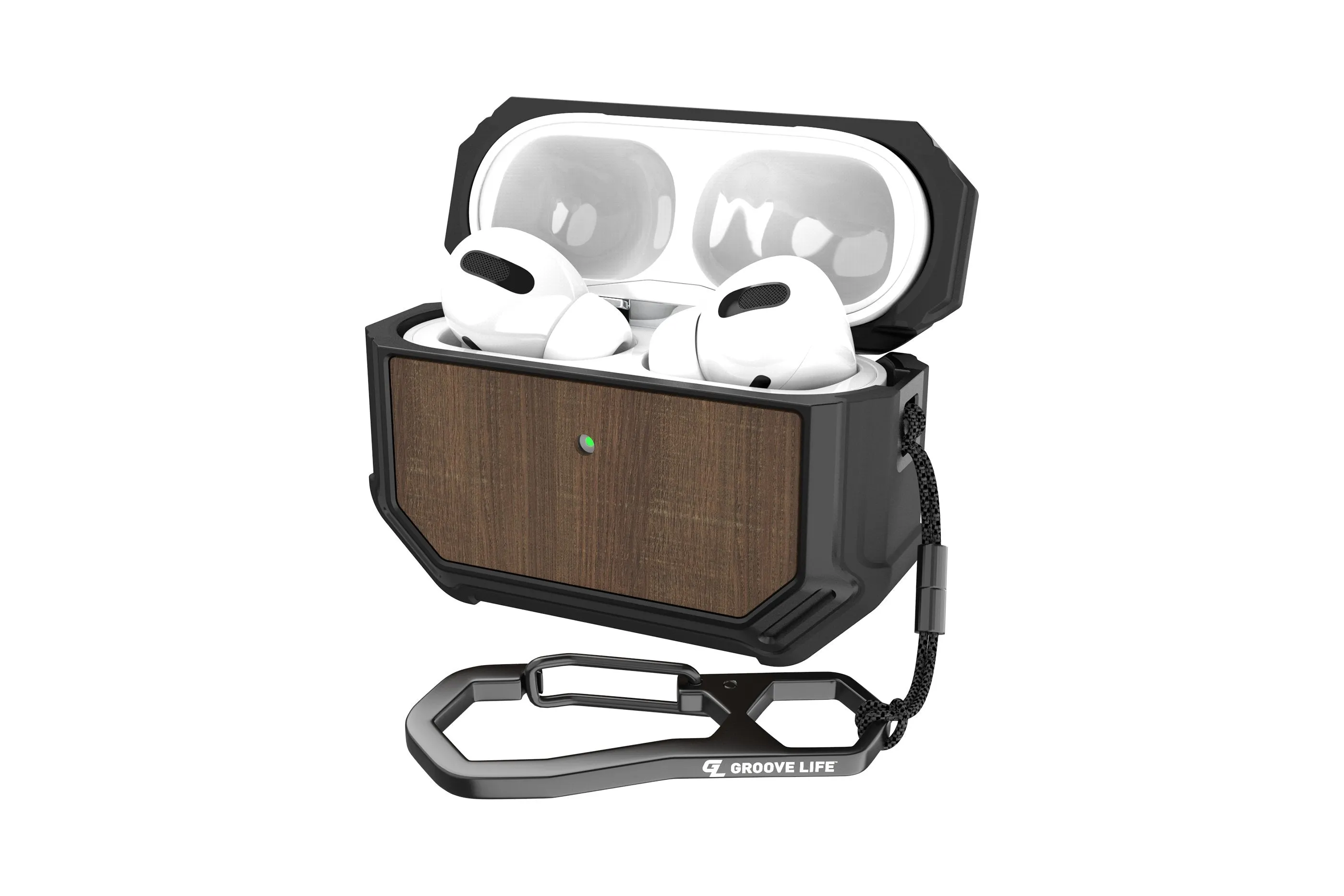 Groove Case Black/Walnut for AirPods Pro sold by Groove Life product image thumbnail 2