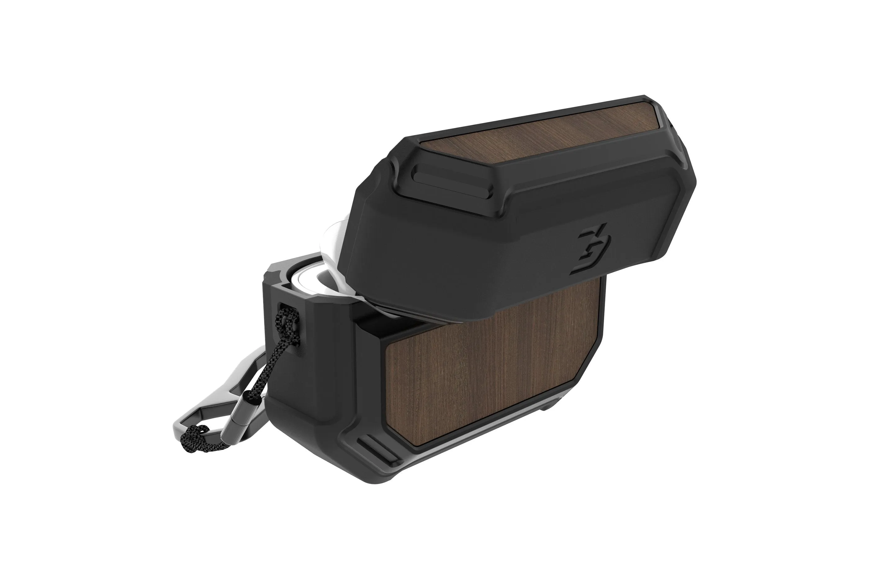 Groove Case Black/Walnut for AirPods Pro sold by Groove Life product image thumbnail 4