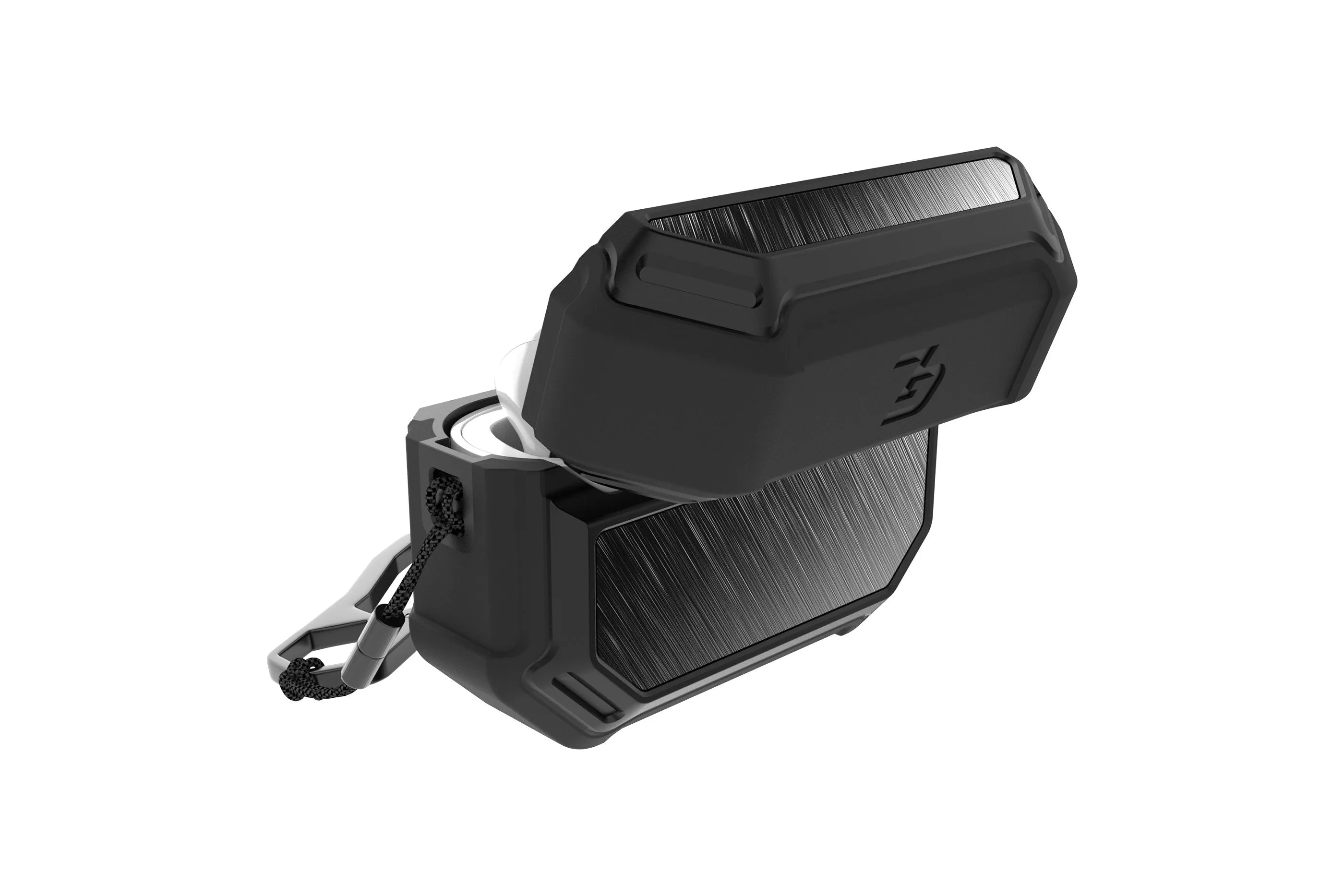 Groove Case Black/Black Aluminum for AirPods Pro sold by Groove Life product image thumbnail 3