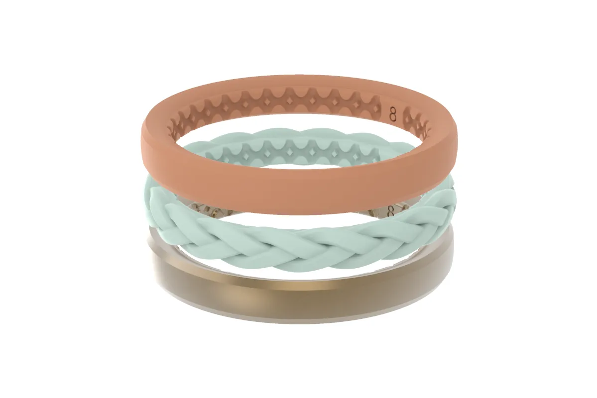 Gold Coast - Stackable Ring sold by Groove Life