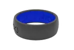 Solid Midnight Black & Deep Blue Ring sold by Groove Life