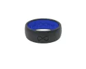 Solid Midnight Black & Deep Blue Ring sold by Groove Life