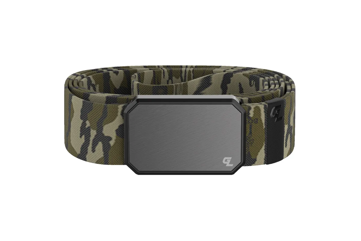 Groove Belt Gun Metal/Mossy Oak Bottomland sold by Groove Life