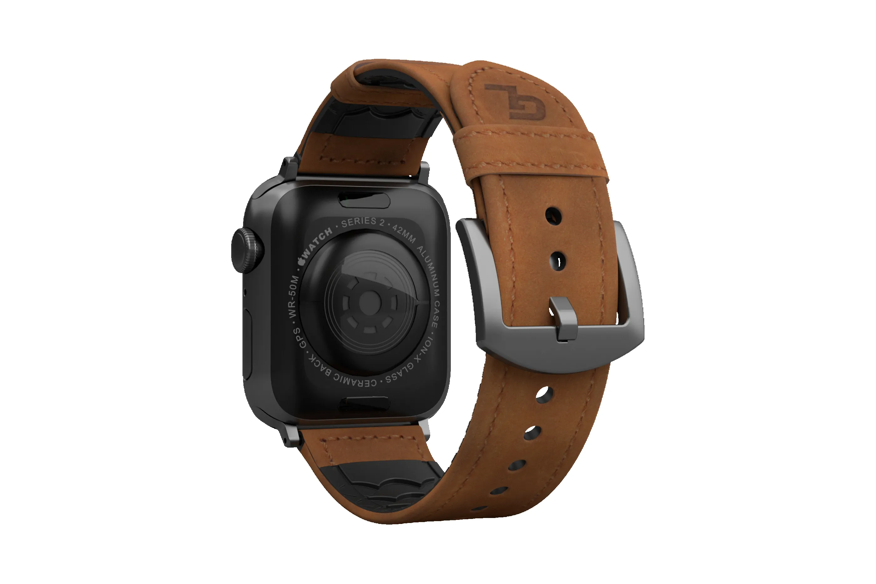 Vulcan Trek - Tan Apple Leather Watch Band sold by Groove Life product image thumbnail 2