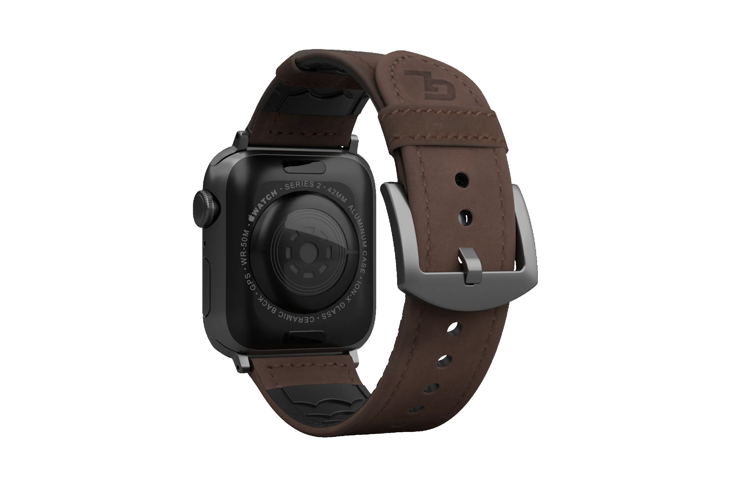 Vulcan Ascent - Brown Apple Leather Watch Band sold by Groove Life product image thumbnail 2
